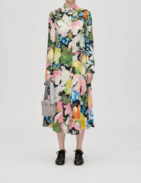 Stine Goya - Front Placket Midi Polo Dress