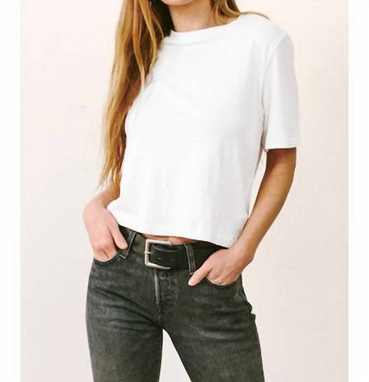 Crop Band Tee