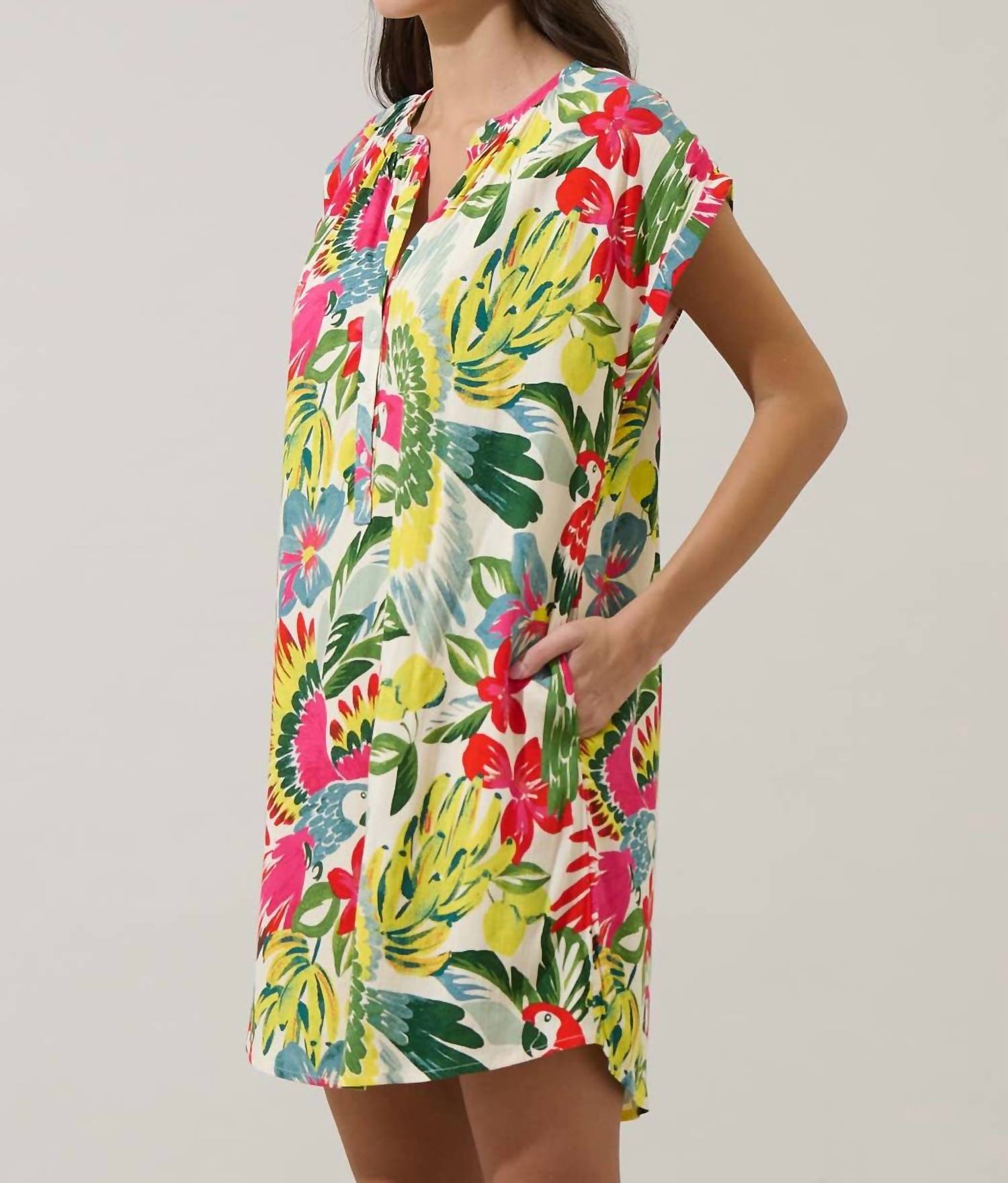 Sugarlips - Paradiso Shift Mini Dress