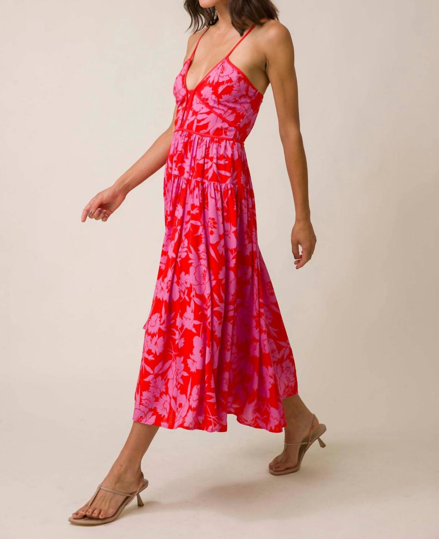 Line And Dot - Jennie Midi Dress