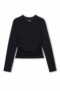 Rails Melle Long Sleeve Top in black - women's long sleeve top - view 5