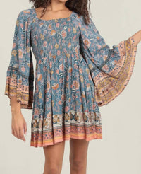 Angie - Tatum Bell Sleeve Mini Dress