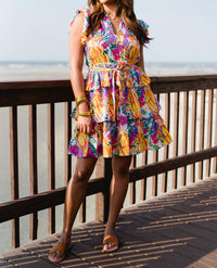 Briton Court - Aria Ruffle Mini Dress