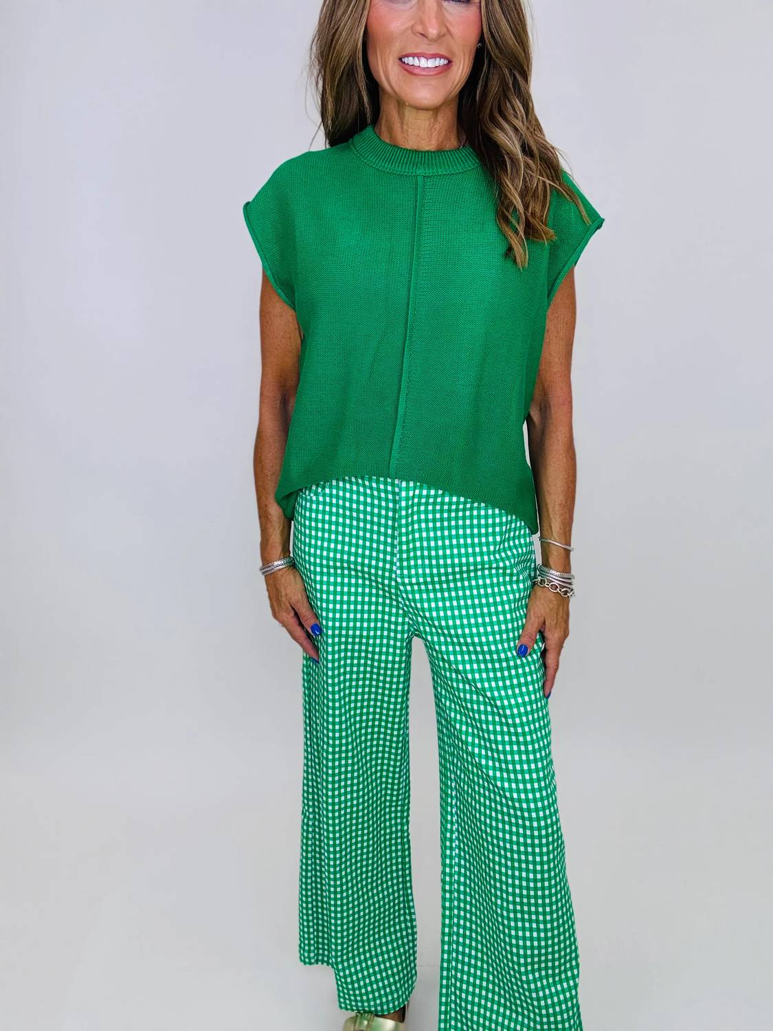 Entro - Women's The Lucky Gingham Pants