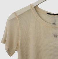 Brazeau Tricot - Women's Silk Tulle Boyfriend Top