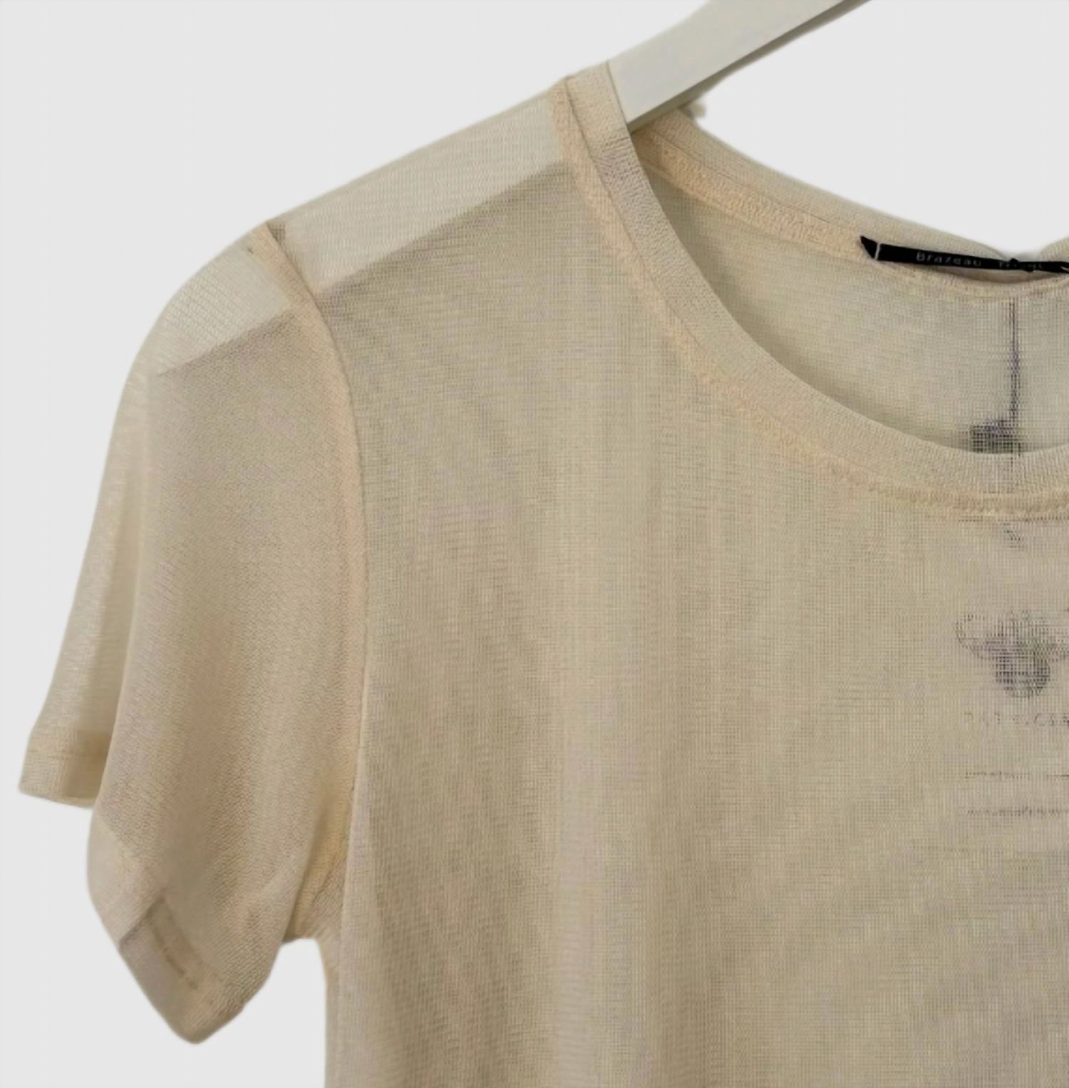 Brazeau Tricot - Women's Silk Tulle Boyfriend Top