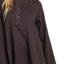 Cotton Bleu - Cotton Casual Top - Plus