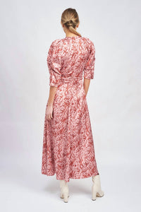 En Saison - Amelia Printed Midi Dress