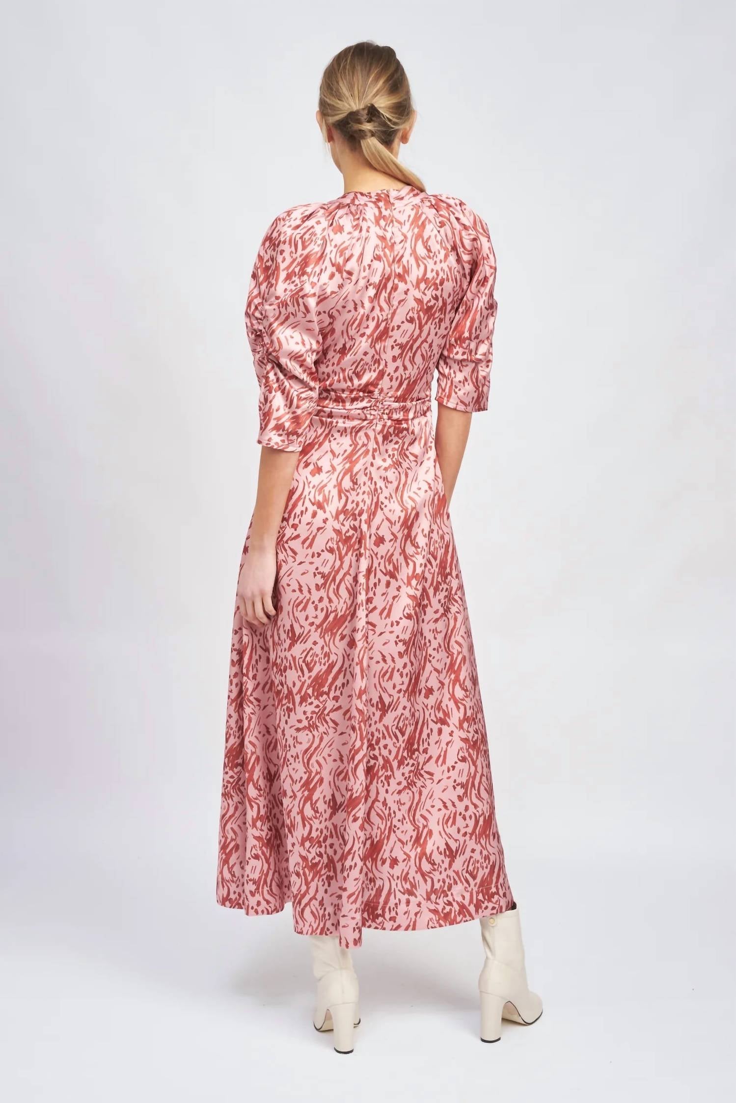 En Saison - Amelia Printed Midi Dress