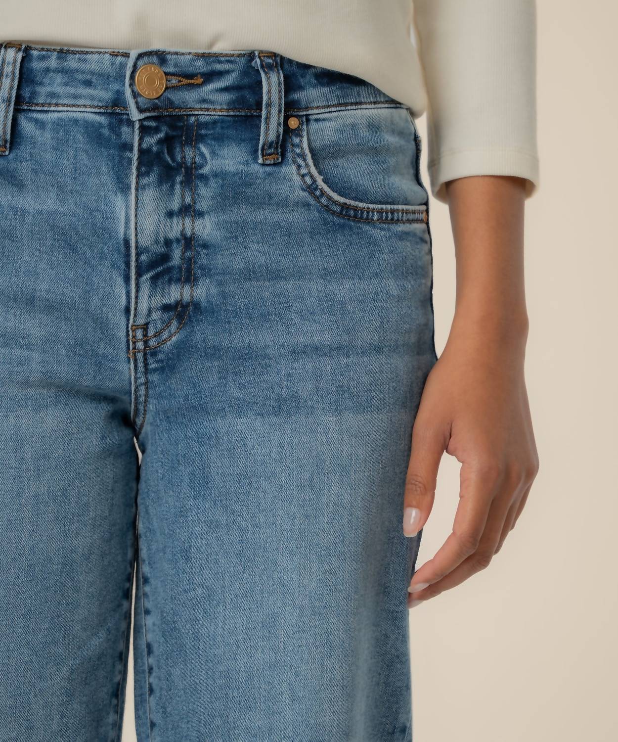 Kut From The Kloth - Charlotte High Rise Wide Leg Jeans