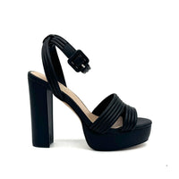 Exe - Women's Strap Platform Block Heel Sandal