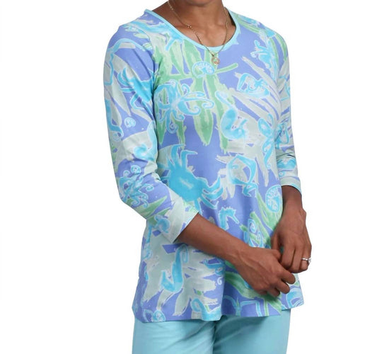 Ana Clare - Chloe Under the Sea Critters Swing Top