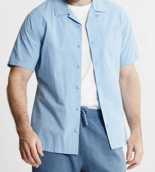 Jachs New York - Paper Touch Short Sleeve Camp Shirt