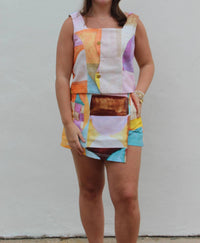 Ciebon - Printed Wrap Skort