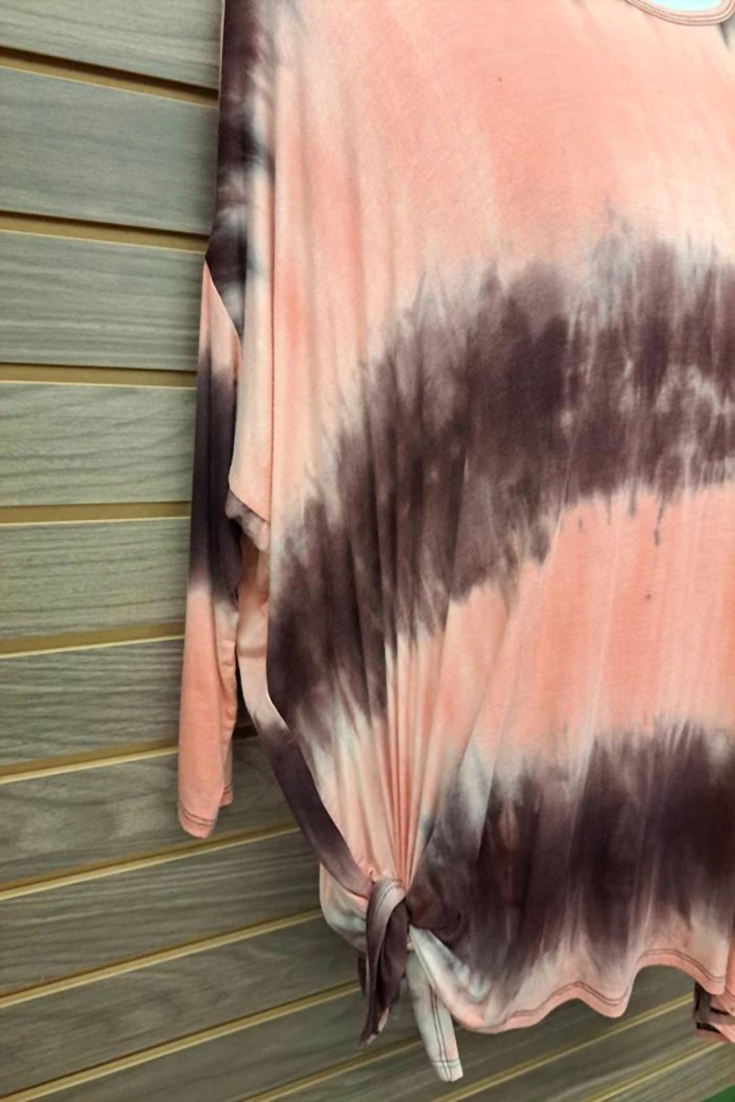 Crepas - Women's Tie Dye Oversized Shirt