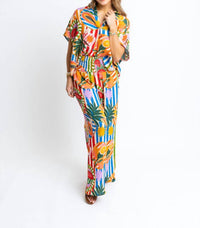 Karlie - Tropical Island Fruit Pants