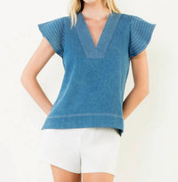Thml - Flutter Sleeves Top