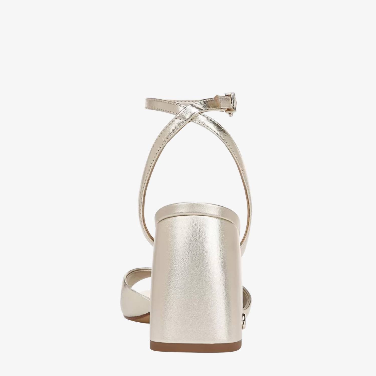Circus.NY Women's Aria Block Heel Sandal in gold - women's sandal - view 4