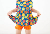 Dreamiere - Got Real Bamboo Twirl Top & Ruffle Shorts Set