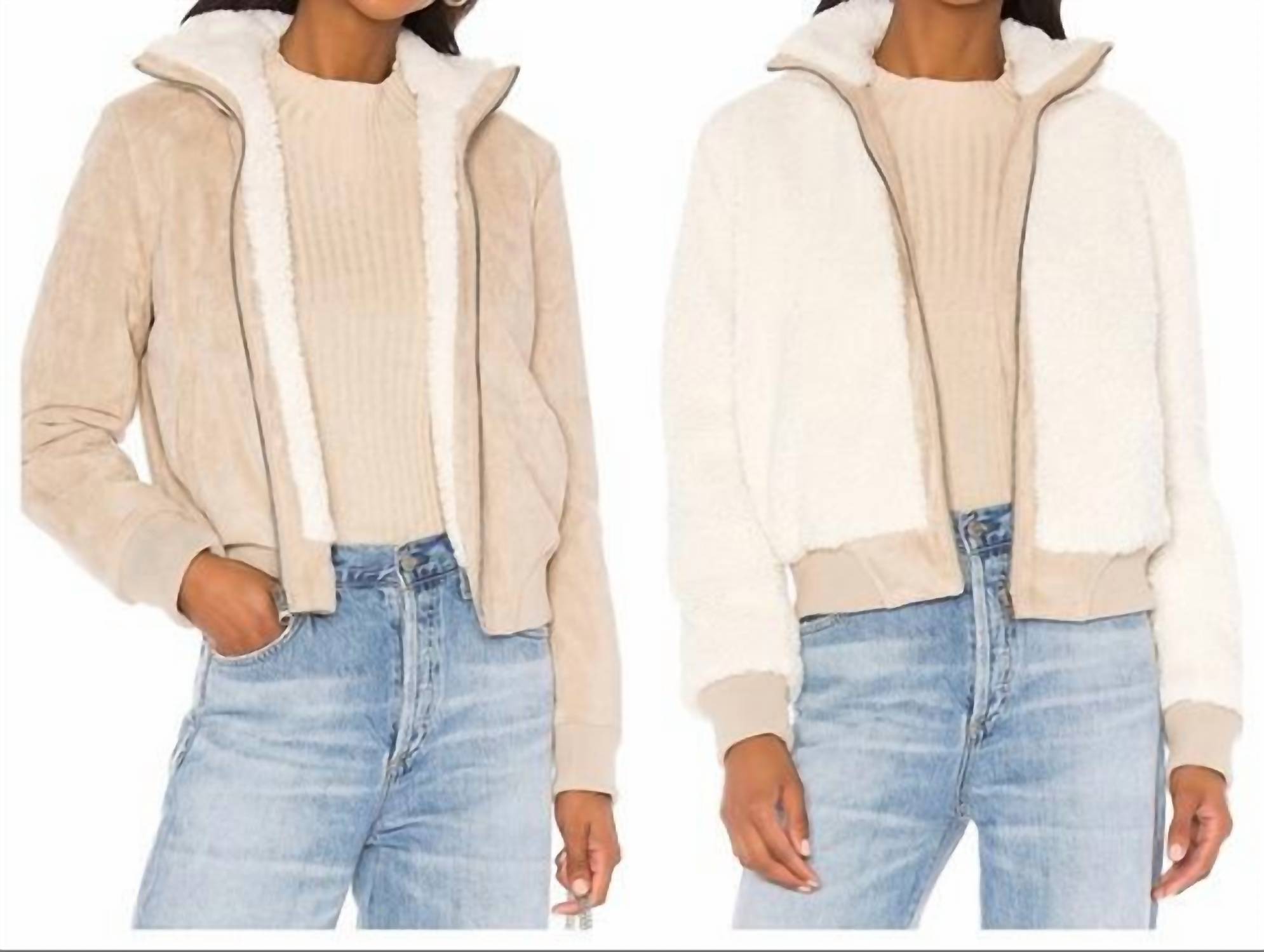 Cupcakes And Cashmere - Kendal Reversible Bomber Jacket