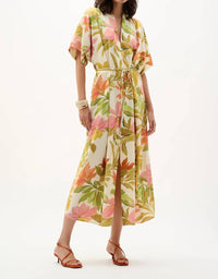 Joseph Ribkoff - Floral Tropical Maxi Dress