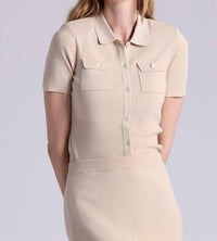 Minnie Rose - Collared Shirt With Pockets