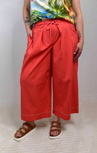 Democracy - Cropped Wide Leg Glider Pants