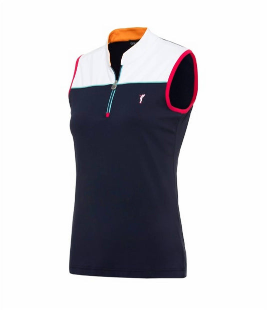 WOMEN'S VIBRANT SHORT SLEEVELESS TROYER