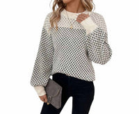 1 The Woman - Fireside Filagree Sweater