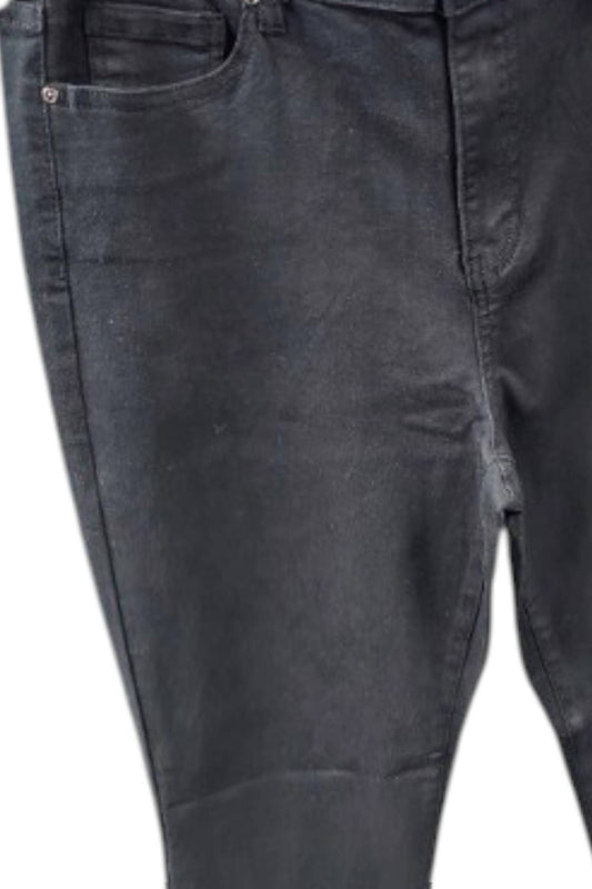 Charlie B - Bell Bottom With Frayed Asymmetrical Hem Pants