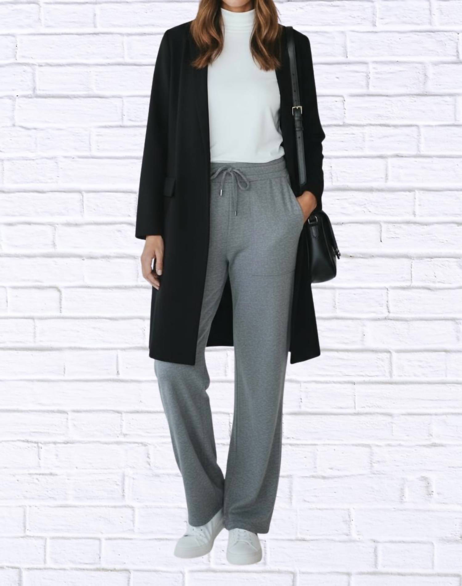 Diva Usa - Soft Knit Drawstring Lounge Pants