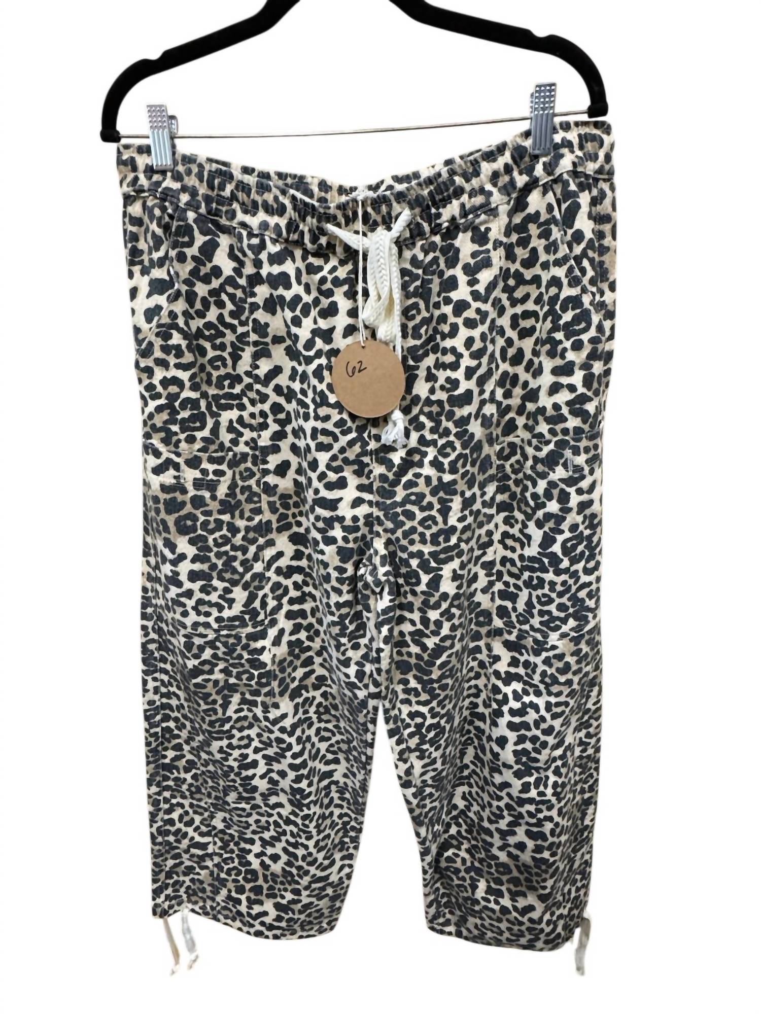BiBi Women's Cheetah Print Pant in multi - women's pants