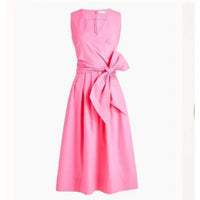 J.Crew - Sleeveless Wrap Midi Dress