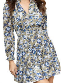 Sail To Sable - Smocked Waist Mini Dress