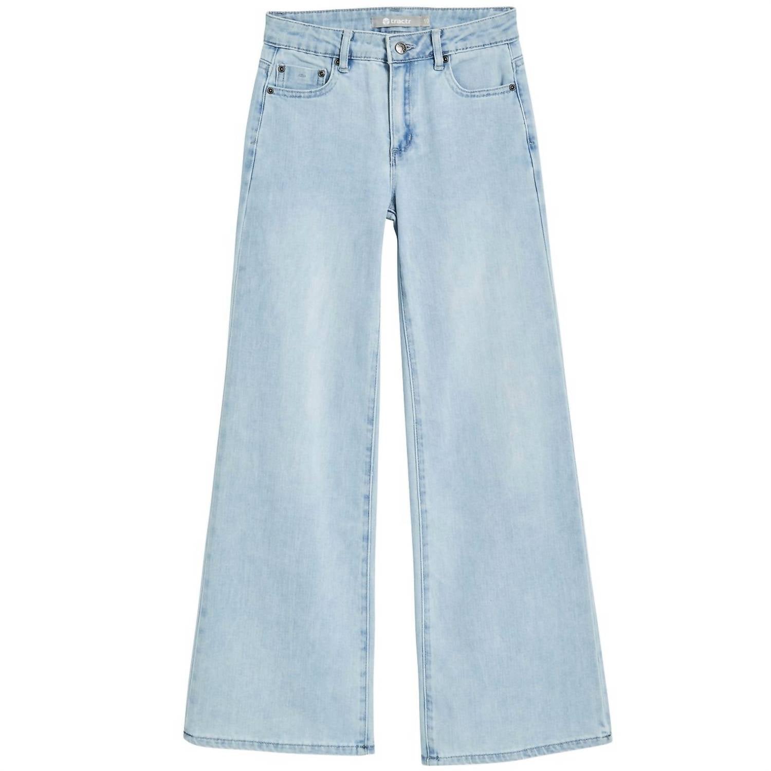 Tractr - Girl's Tween Wide Leg Jean