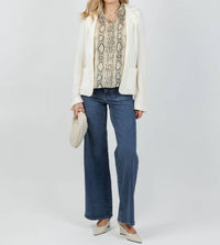 Frame - Le Slim Palazzo Modernist Pocket Jeans