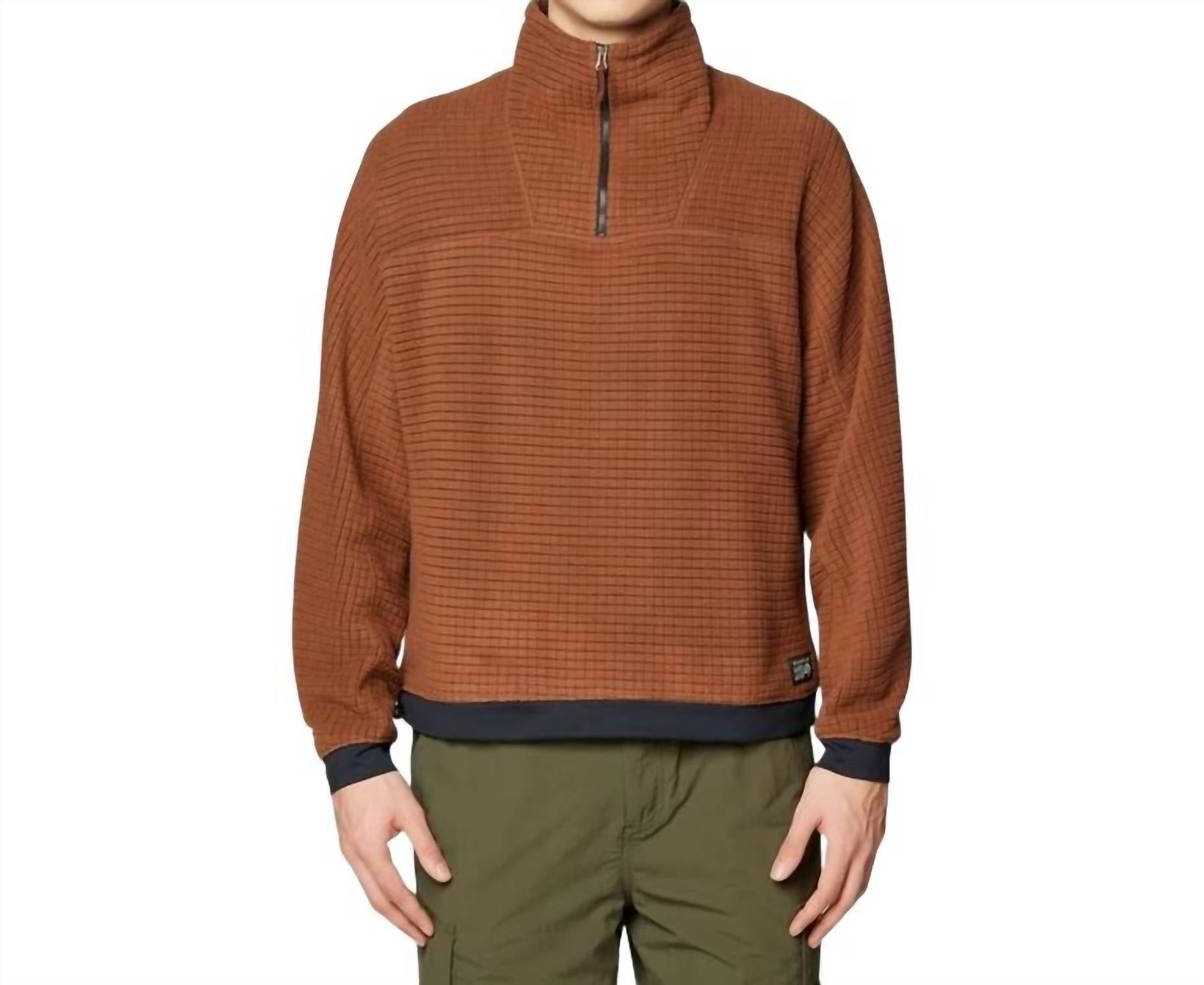 Mountain Hardwear - Summit Grid Big Grid Half Zip Sweatshirt