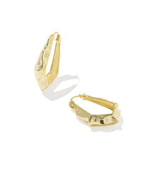 Kendra Scott - Women's Adriana Scallop Frame Hoop Earrings