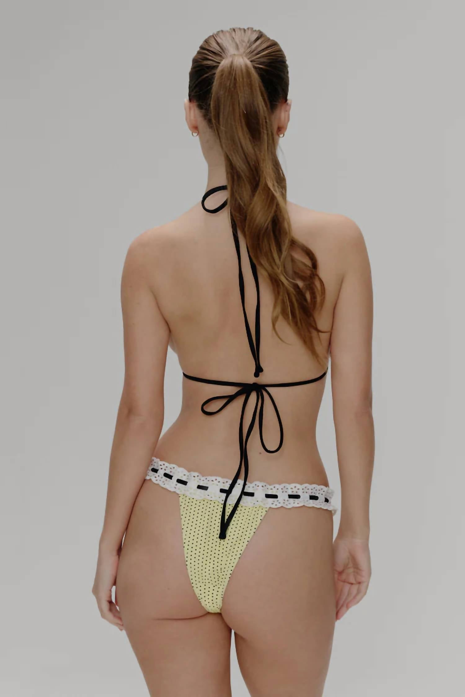 Frankies Bikinis - Lacey Micro Bikini Bottom