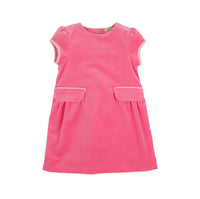 The Beaufort Bonnet Company - Betts Bow Dress- Velveteen