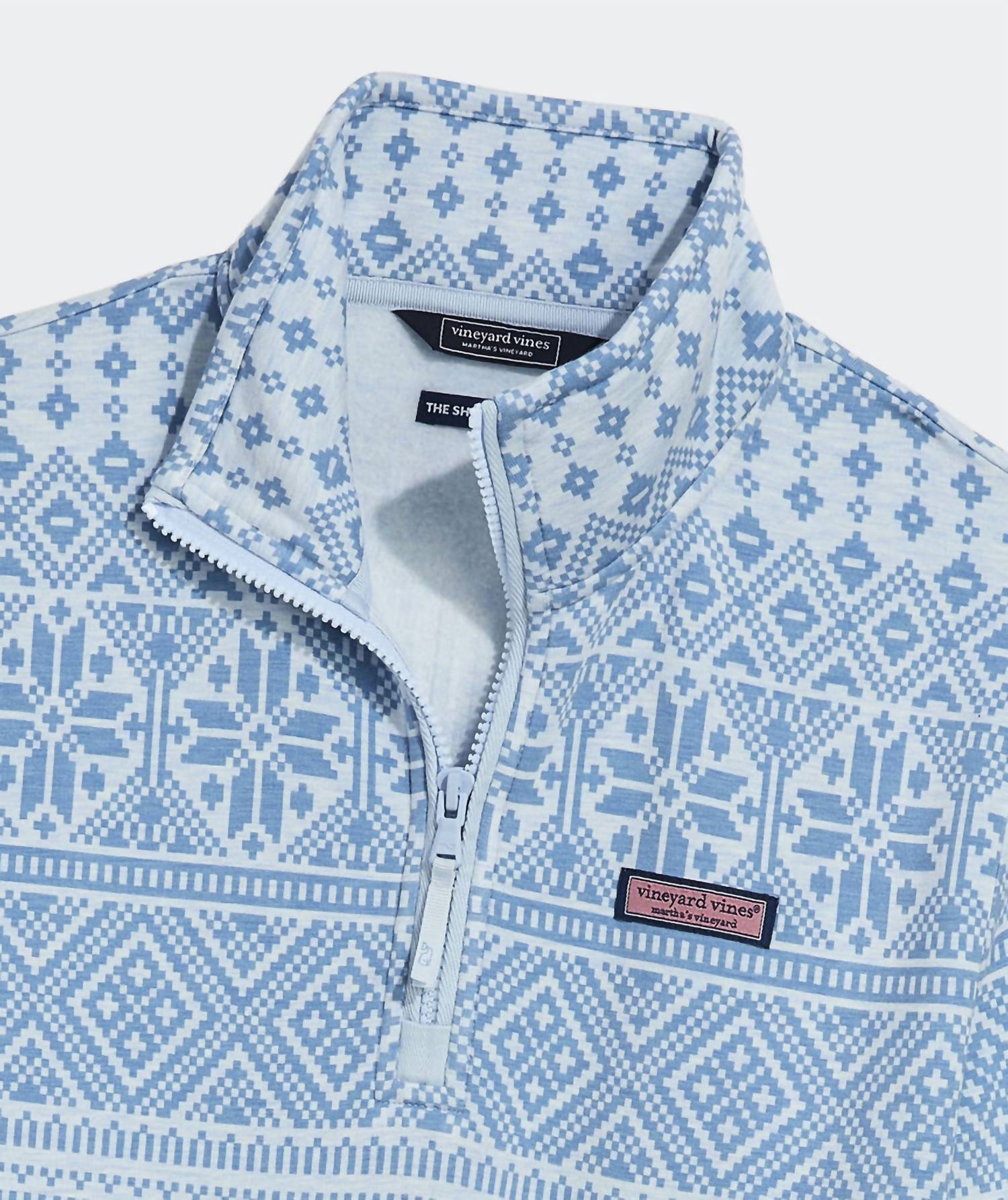 Vineyard Vines - Dreamcloth Fair Isle Relaxed Shep Shirt