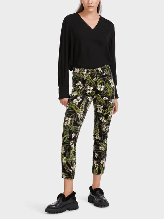 Velvet SILEA Print Jean Pant Night Train Theme