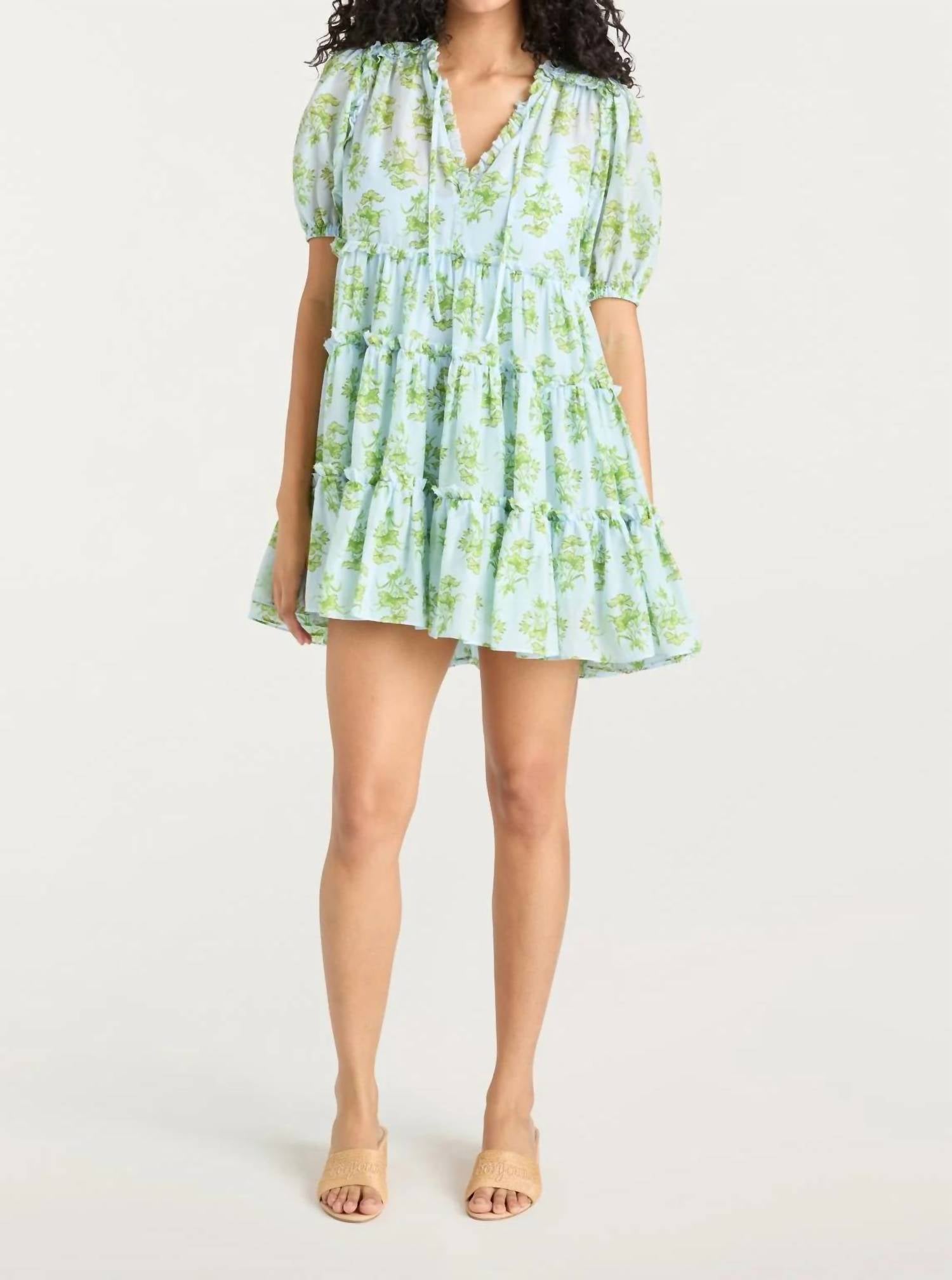 Cinq A Sept - Papyrus Floral Madara Dress
