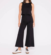 Ripley Rader - Ponte Cropped Knit Wide Leg Pants