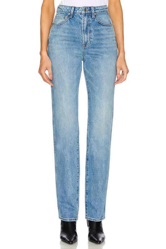 Grlfrnd - Sara Super High Rise Slim Straight Jeans