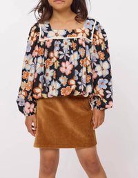Sadie & Sage - Posy Bubble Woven Top