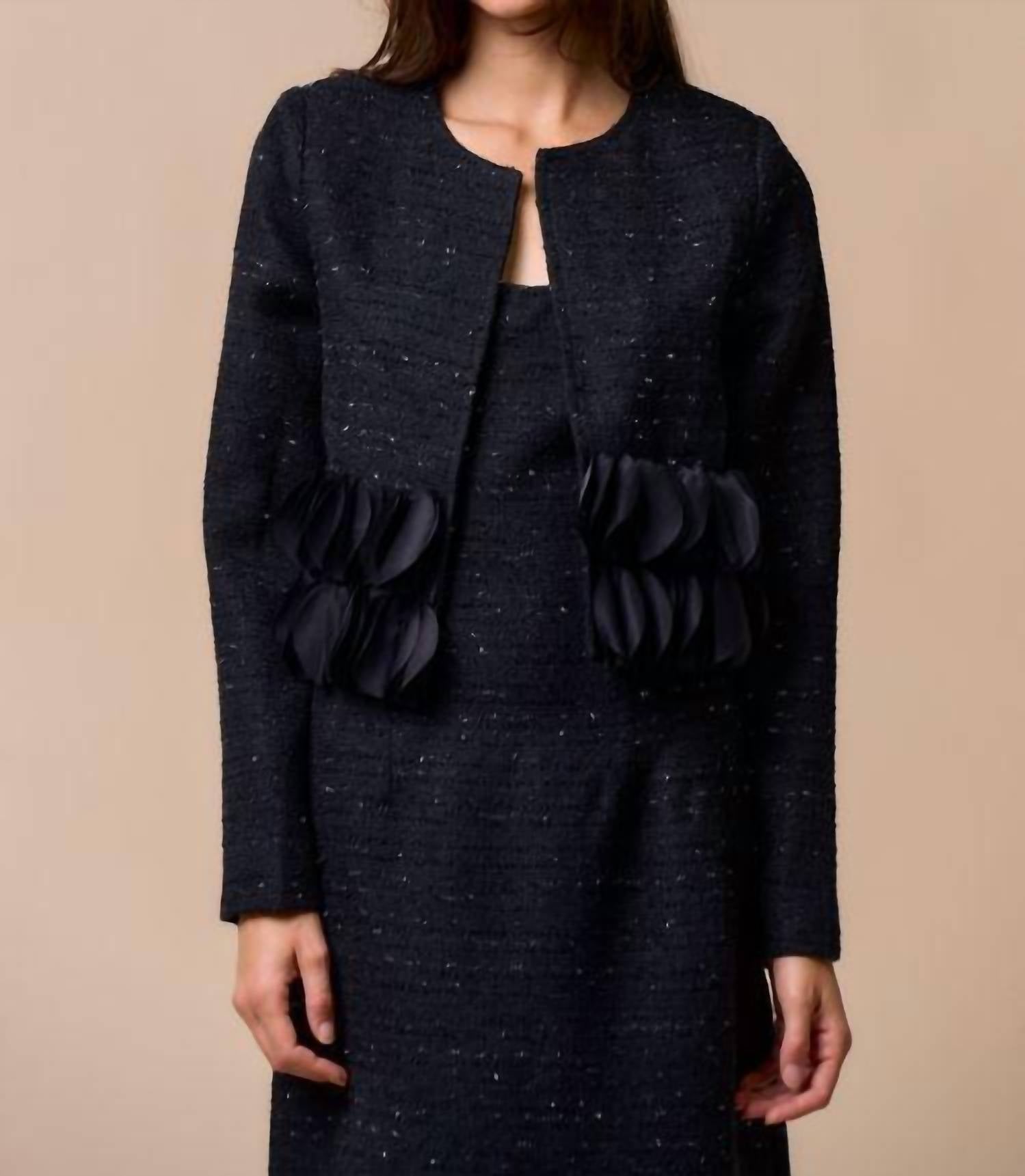 Lalavon - Tweed Cropped Jacket