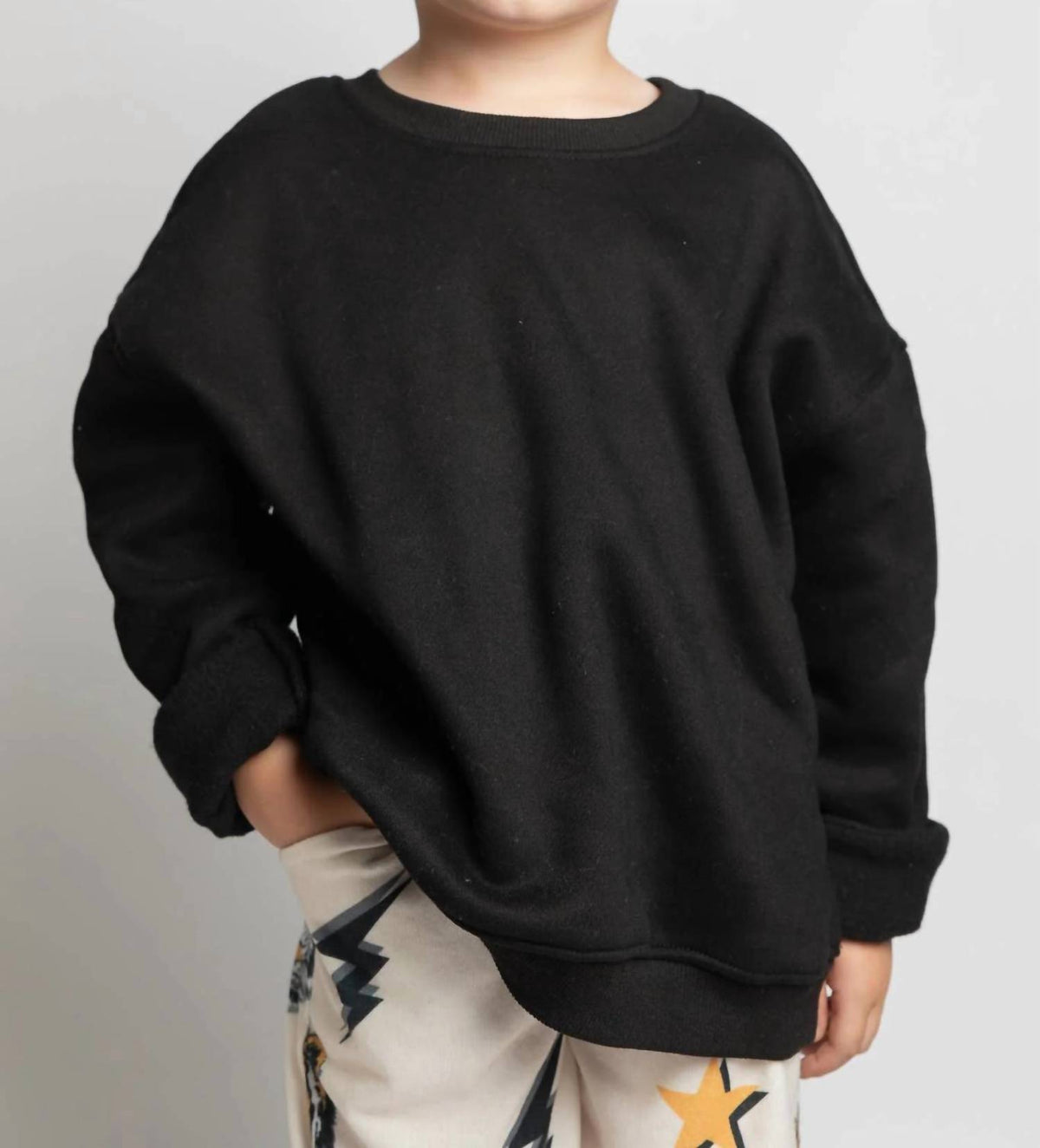 Jade By Jane - Kids Printed Oversized Be Yourself Sweatshirt