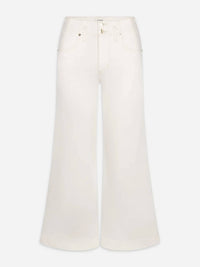 Frame - The Seamed Wide Crop Trouser