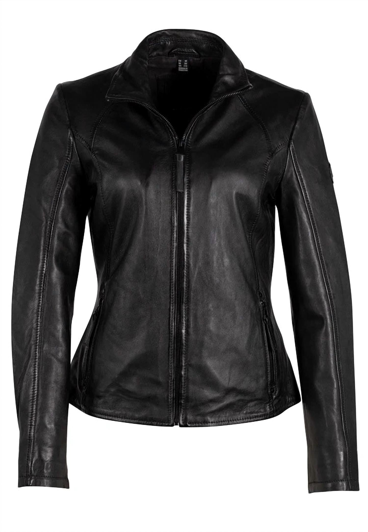 MAURITIUS Else Jacket in black - women's jacket - detail view
